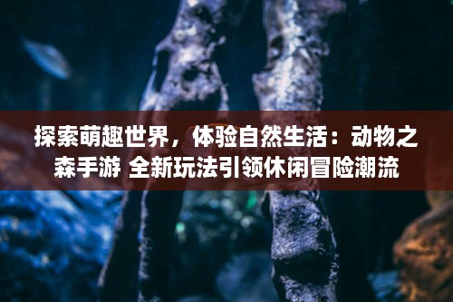 探索萌趣世界，体验自然生活：动物之森手游 全新玩法引领休闲冒险潮流