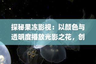 探秘果冻影视：以颜色与透明度播放光影之花，创造全新的视觉体验玄妙世界