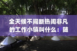 全天候不间断热闹非凡的工作小镇叫什么：随时随地都能干的神秘之地揭秘 v8.3.8下载