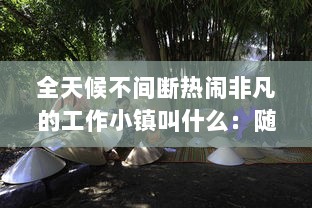 全天候不间断热闹非凡的工作小镇叫什么：随时随地都能干的神秘之地揭秘 v2.4.6下载