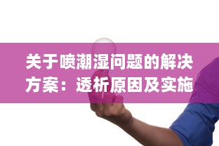 关于喷潮湿问题的解决方案：透析原因及实施有效预防与纠正措施的全面指南 v0.3.1下载