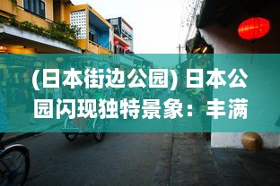 (日本街边公园) 日本公园闪现独特景象：丰满熄火灯带来不一样的夜晚艺术