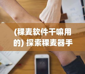 (稞麦软件干嘛用的) 探索稞麦器手机版特色：提升效率与便捷操作，解锁更多功能