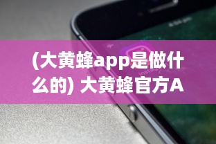 (大黄蜂app是做什么的) 大黄蜂官方APP：新用户引导功能详解，打造更友好的用户体验