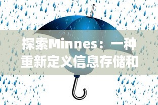 探索Minnes：一种重新定义信息存储和管理方式的创新技术的深入解析