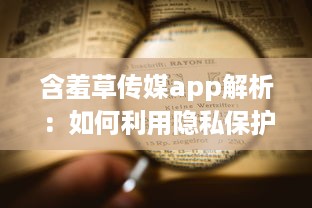 含羞草传媒app解析：如何利用隐私保护功能，安全浏览不受打扰 探索app的独特隐私设置及用户反馈。 v1.7.5下载