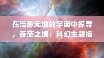 在浩渺无垠的宇宙中探寻，苍茫之境：科幻主题描绘星辰大海的壮丽画卷