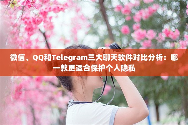 微信、QQ和Telegram三大聊天软件对比分析：哪一款更适合保护个人隐私