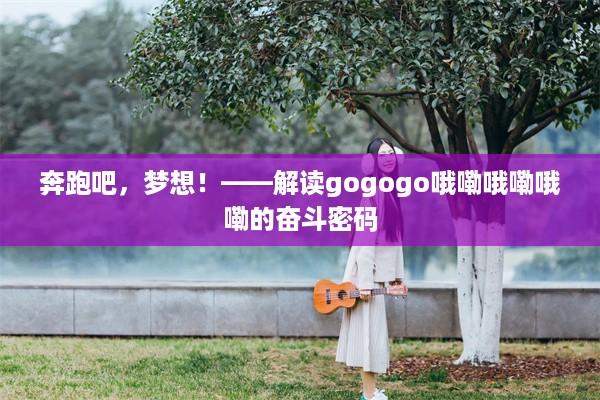 奔跑吧，梦想！——解读gogogo哦嘞哦嘞哦嘞的奋斗密码