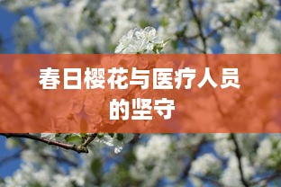 春日樱花与医疗人员的坚守