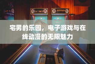 宅男的乐园，电子游戏与在线动漫的无限魅力